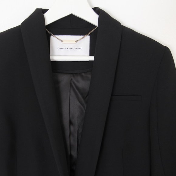 Camilla & Marc The Strategist Blazer Black 4 - Picture 4 of 6
